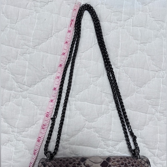 Marina Galanti Animal Print Genuine Leather Chain Bag - Picture 16 of 16